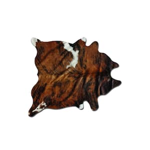 Josephine Classic Brindle 6 ft. x 7 ft. Specialty Cowhide Area Rug