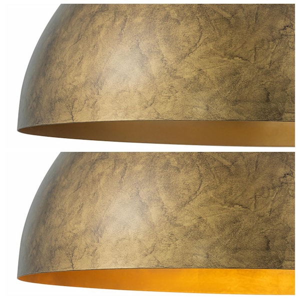 h♡ HUOKU PCover Modern Farmhouse 23.6 in. W 1-Light Dome