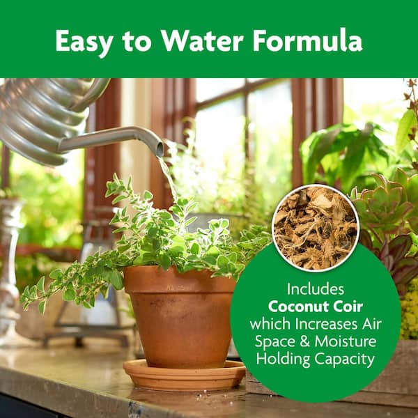 Miracle-Gro - Indoor Potting Mix 16 qt. Blended for a Wide Variety of Houseplants, Feeds up to 6 Months