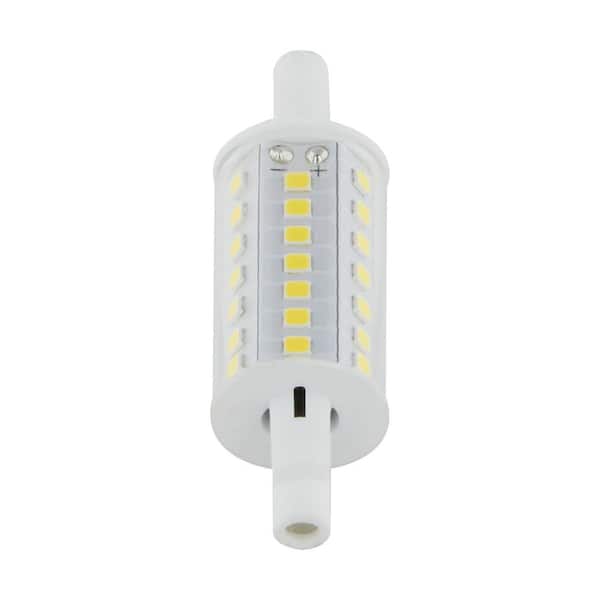 40-Watt Equivalent 6-Watt LED J-Type T3 78mm 120 Volt R7S Base 4000K Double Ended 200° Beam Angle Specialty Light Bulb