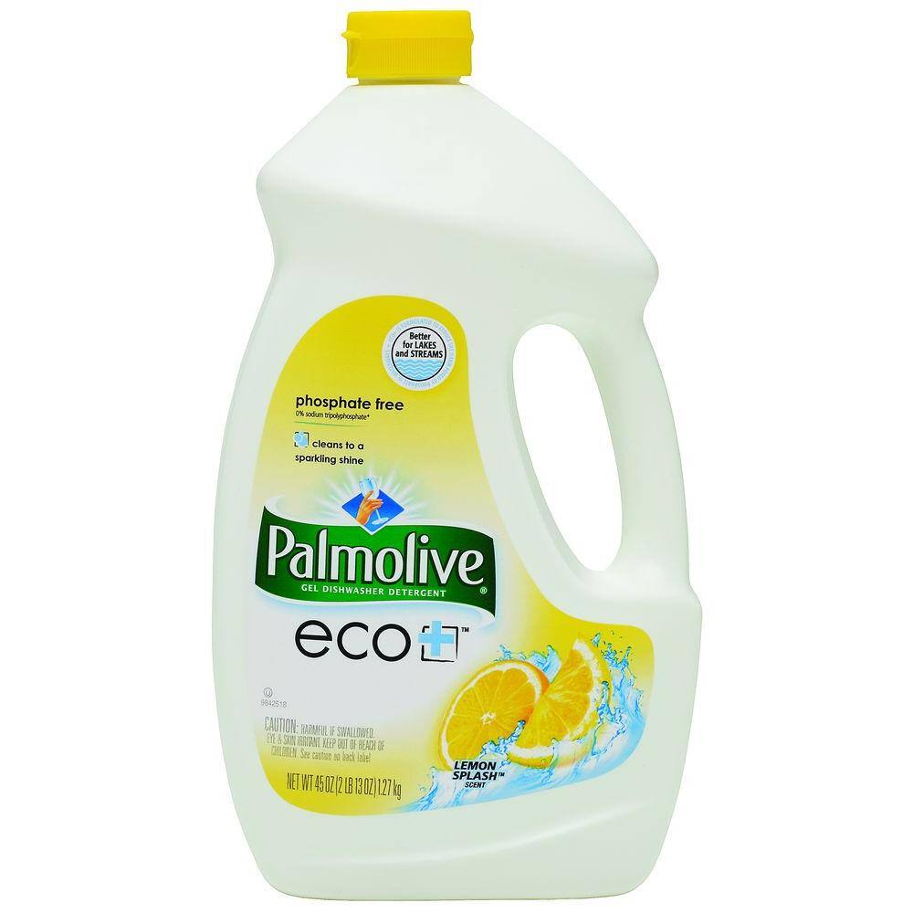 PALMOLIVE 45 oz. Lemon Scent Automatic Gel Dishwasher Detergent 47805