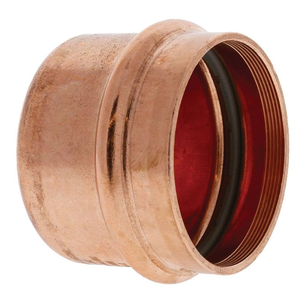 2-1/8 in. O.D. x 2-1/8 in. O.D. PressACR Copper Press Cap Fitting price history on PriceWatchPro