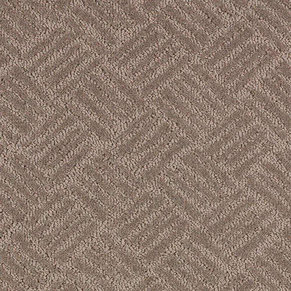 8 in. x 8 in. Pattern Carpet Sample - Embers Aloft -Color Salutation