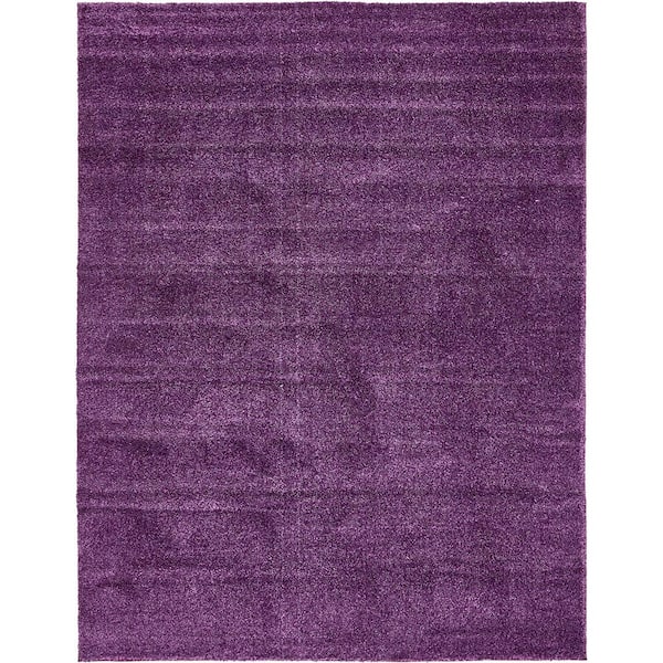Unique Loom Solo Calabasas Violet 10' 0 x 13' 0 Area Rug 3136584