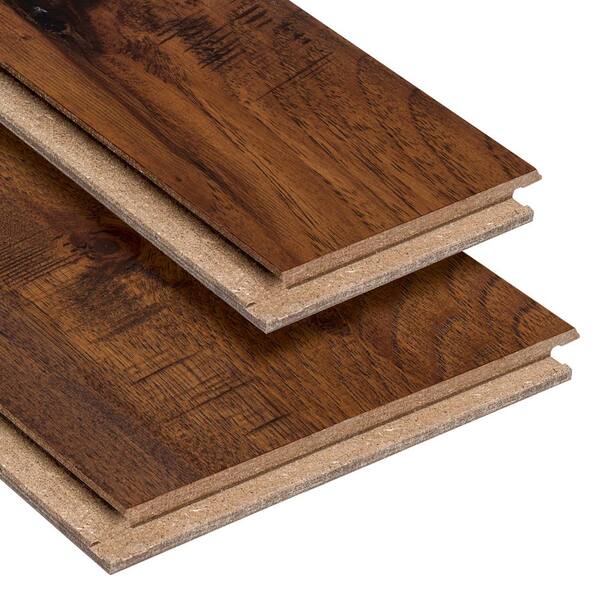 HOMELEGEND Barrett Distressed Hickory 3/8 in. T x 3.5 in. W Engineered Click Hardwood Flooring (26.3 sqft/case)