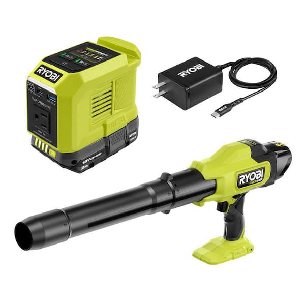 RYOBI 18V ONE+ 200-Watt Portable Battery Inverter Power Source