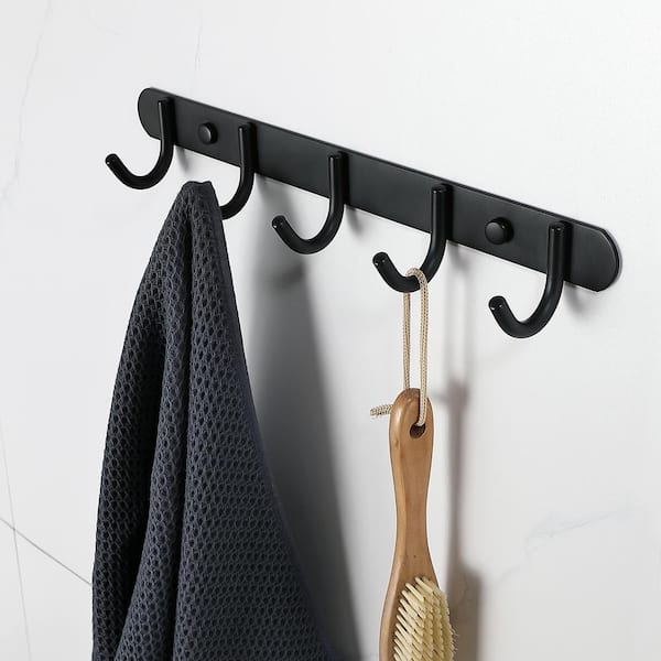 Wall Mounted Coat Rack Hooks - Crystal Ball Design Zinc Alloy Hangers For Home Decor