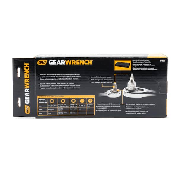 GEARWRENCH Low Profile Phillips, Slotted, Torx, Hex, and Triple