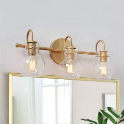 Gold Vanity Lighting Lighting The Home Depot