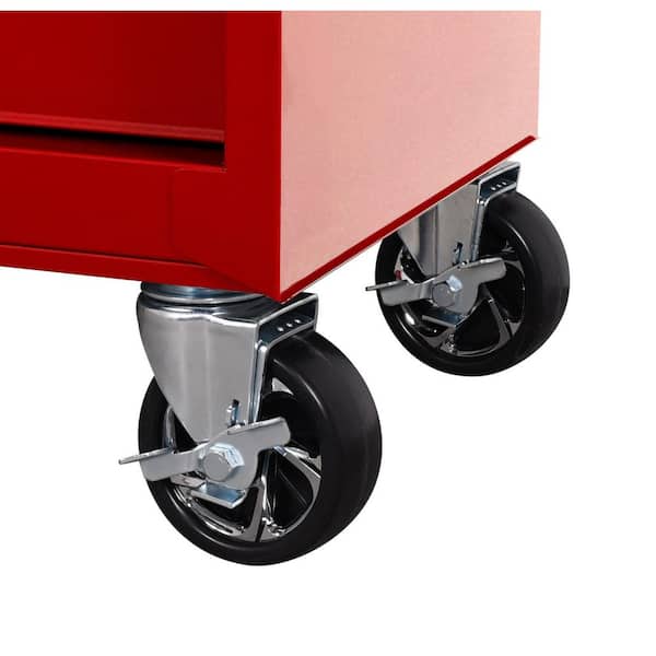 Husky Tool Storage 27 in. W x 18 in. D Standard Duty Red Rolling
