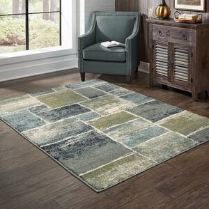 Linon Home Decor Harlem Cream and Gray 2 ft. x 10 ft. Runner rug THDR4627 -  The Home Depot