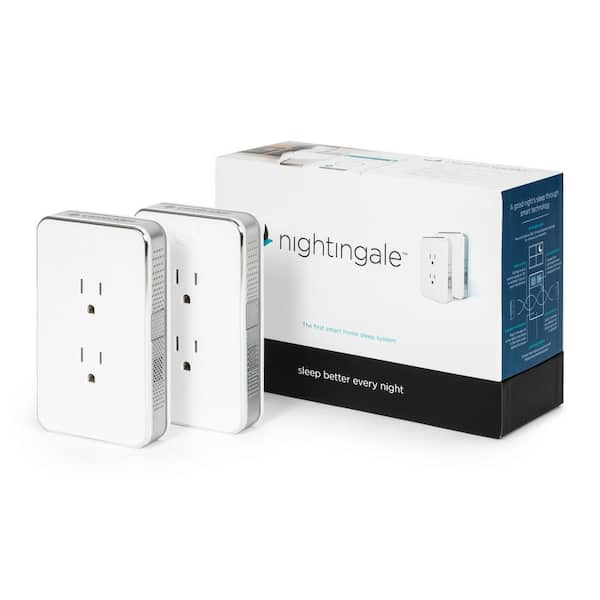 Nightingale 2-Pack, Smart Home Sleep System, Sound Masking, Amazon Echo and Google Home, Wi-Fi and Bluetooth
