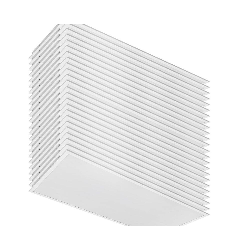 2 ft. x 4 ft. Integrated LED Panel Light, Selectable 3CCT, 3300/3850/4950 Lumens Dimmable, ETL/DLC Certified, 24 Pack price history on PriceWatchPro