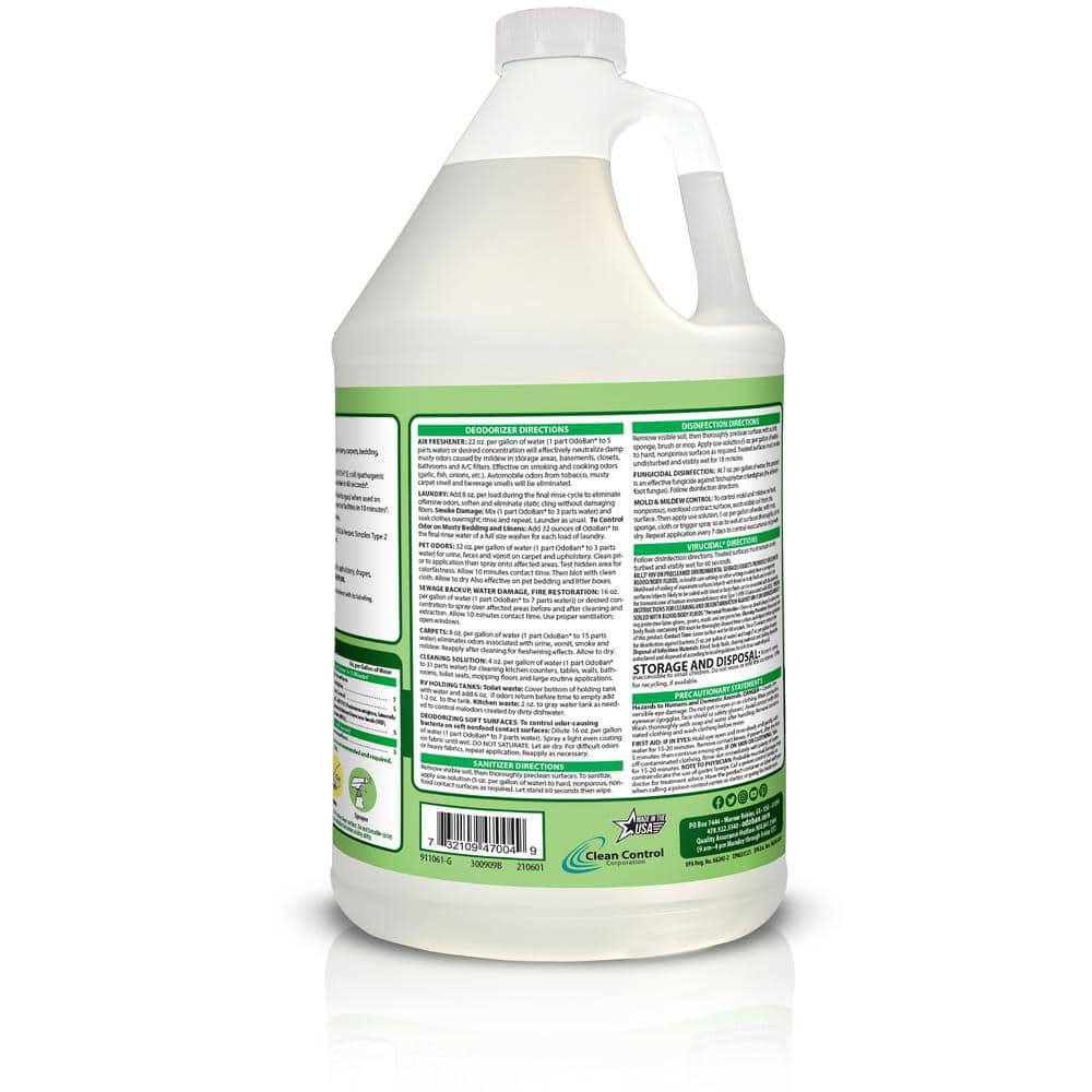 OdoBan Eucalyptus Scent Disinfectant and Odor Eliminator Concentrate