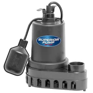 1/3 HP Submersible Thermoplastic Sump Pump