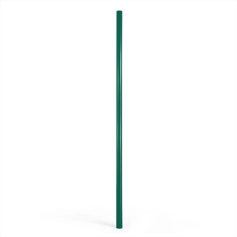 Green Galvanized 1-7/8 in. x 1-7/8 in. x 7 ft. Steel Line Chain Link Fence Post (1 Pack) price history on PriceWatchPro