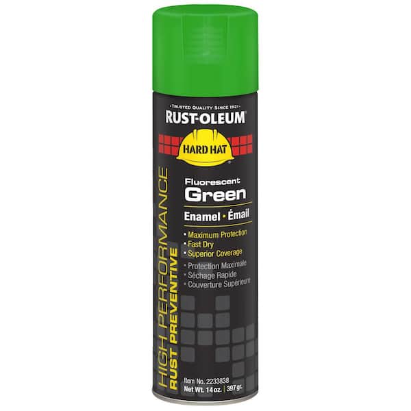 Truper Fluorescent Colors, Fluorescent green, spray paint can 2 Pack #19073