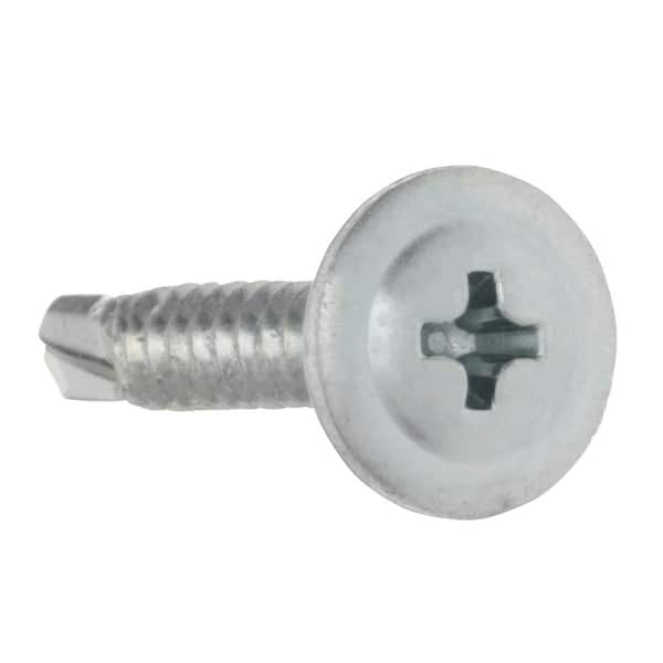 #8 x 1/2 in. Zinc Plated Phillips Modified Truss Head Sheet Metal Screw (4-Pack)