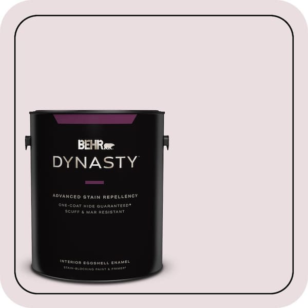 1 gal. Home Decorators Collection #HDC-CT-08 Pink Posey Eggshell Enamel Interior Stain-Blocking Paint & Primer
