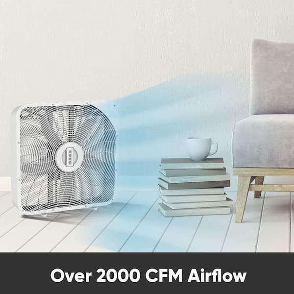 Small Window Box Fan Desk Fan 10 Inch Small Window Box Fan Quiet