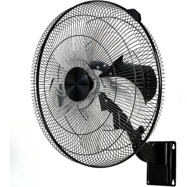 18 in. 5-Speed Household Commercial Wall Mount Fan (Black)