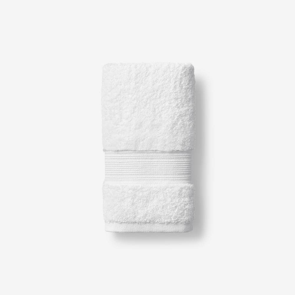 The Company Store Legends Regal White Solid Egyptian Cotton Single Hand  Towel VJ92-HAND-WHITE - The Home Depot