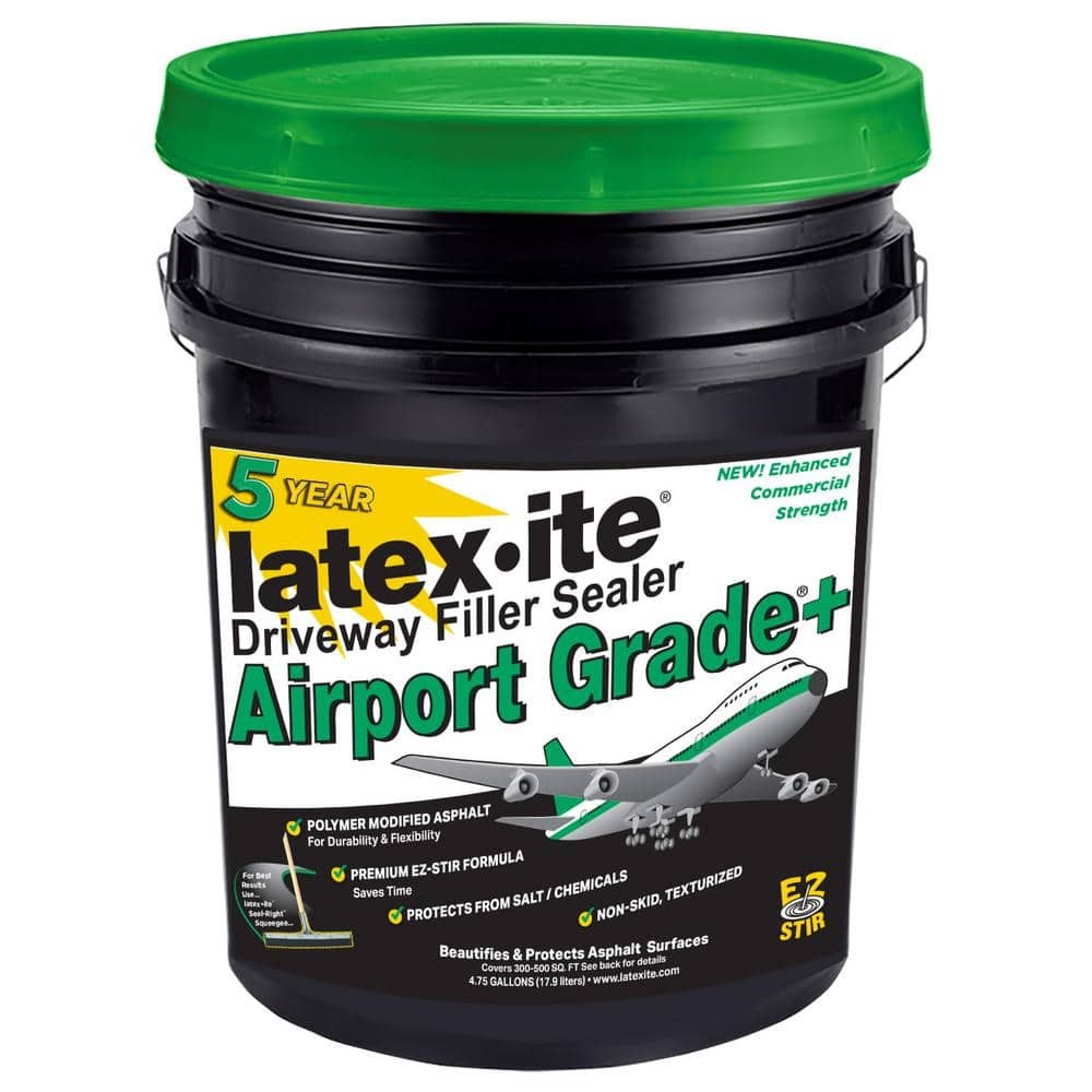 Latex-ite 4.75 Gal Airport Grade+ Driveway Filler Sealant 75066 - The ...