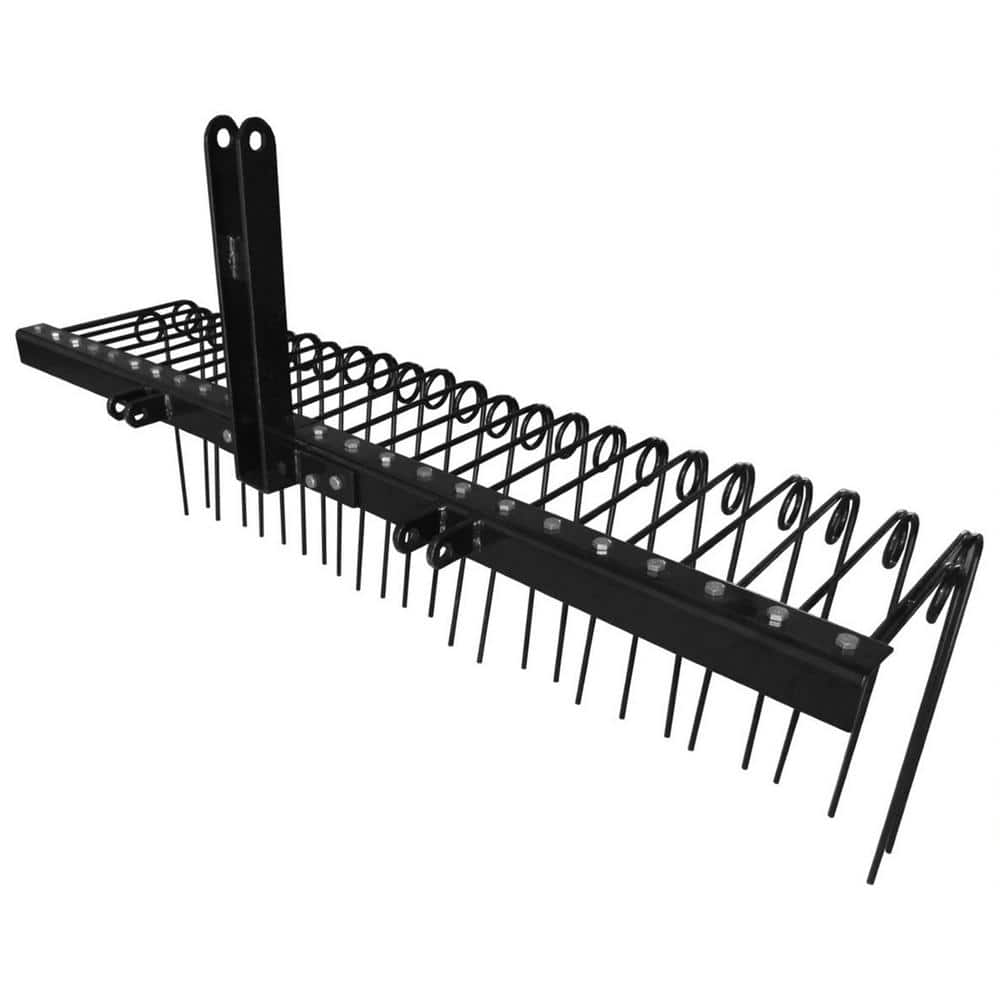 Field Tuff 51 Inch ATV Single Gang Heavy Duty Steel Disc For Cultivating, Black