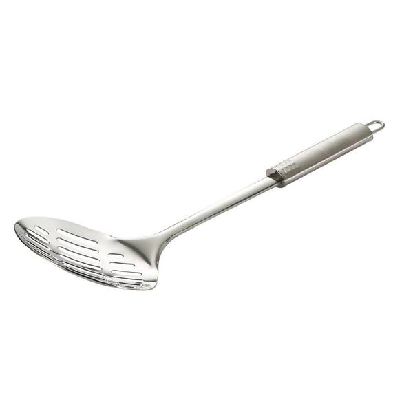 Hutzler Lopol Nylon Straining Spoon, Set of 2 Cucchiaio, Bianco