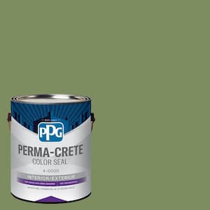 Color Seal 1 gal. PPG1121-6 Moss Point Green Satin Interior/Exterior Concrete Stain