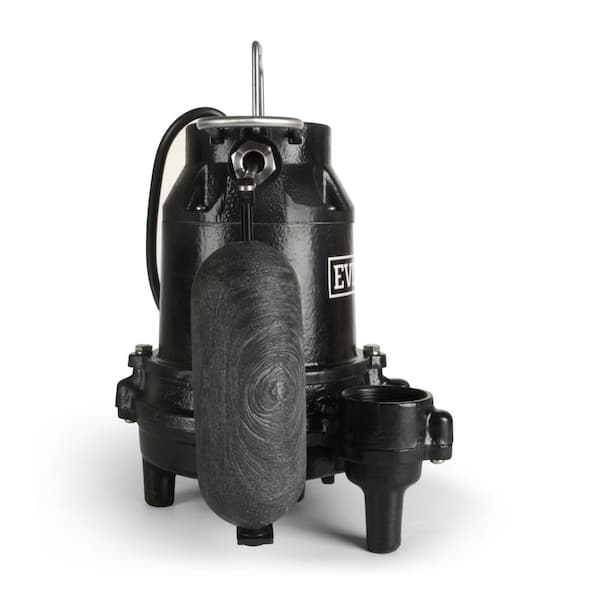 1/3 HP Cast Iron Submersible Sump Pump