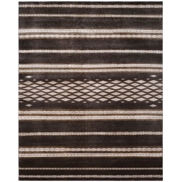 Ralph Lauren 8 ft. x 10 ft. Safari Brown Geometric Area Rug