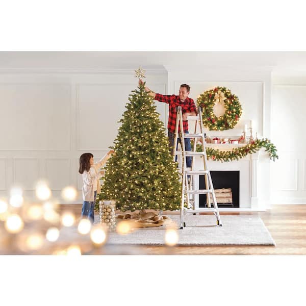 GE 7.5 ft. Just Cut Ez Light Norway Spruce Artificial Christmas
