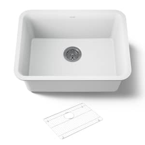 KOHLER Cairn Undermount Neoroc Composite 33.5 in. Double Bowl