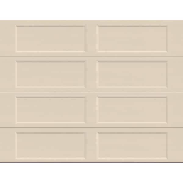 Clopay Bridgeport Steel Extended Panel 9ft. x 7ft. Insulated 6.3 R-Value Almond Garage Door without windows