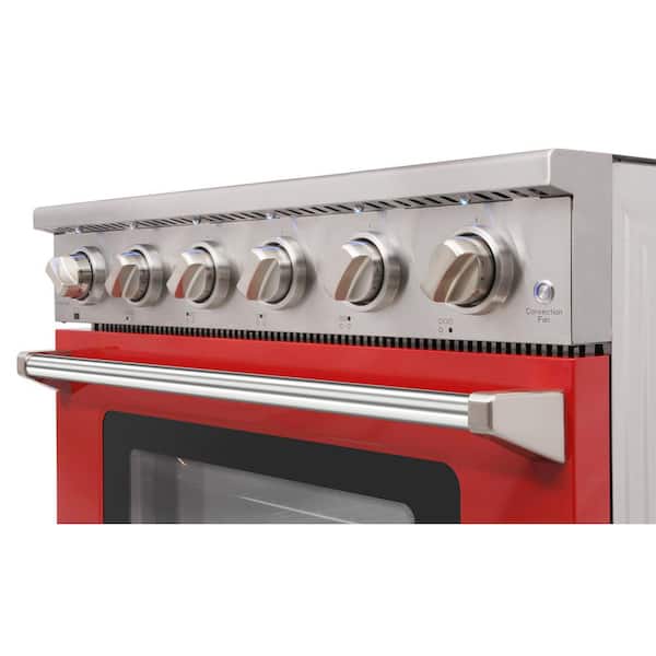 KOSTCH 36 in. 5 Elements Freestanding Electric Range in Stainless