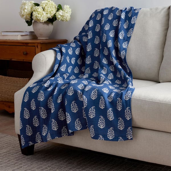 Company Cotton Butta Throw Blanket