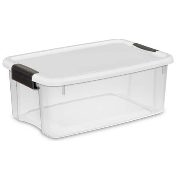 Sterilite 18 Qt. Ultra Latch Storage Box in Clear (30-Pack)