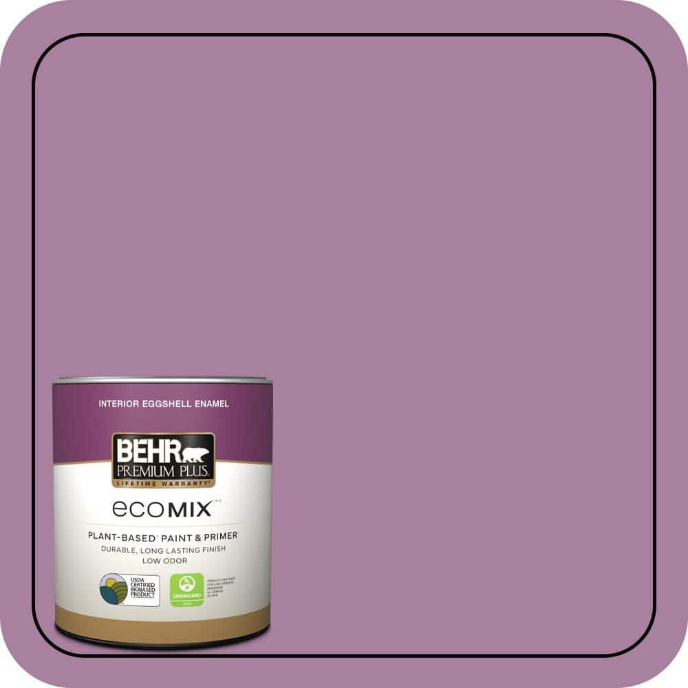 1 qt. #M110-5 Amazonian Orchid Eggshell Enamel EcoMix Plant-Based Interior Paint & Primer price history on PriceWatchPro