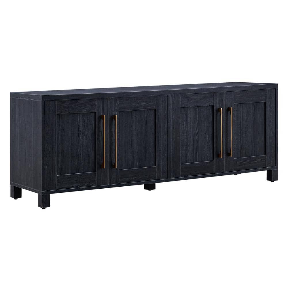 Meyer&Cross Chabot 68 in. Charcoal Gray TV Stand Fits TV's up to 75 in. TV1134 The Home Depot