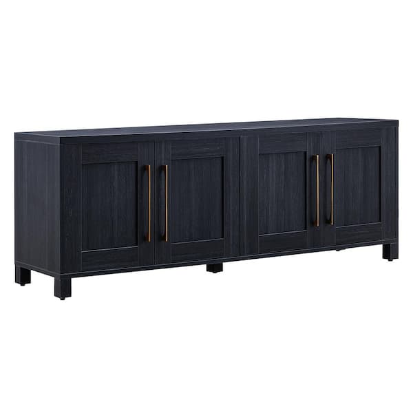 Meyer&Cross Chabot 68 in. Charcoal Gray TV Stand Fits TV's up to 75 in ...