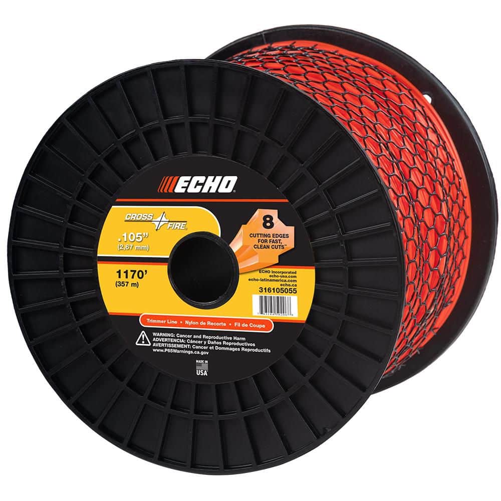 ECHO 0.105 in. x 1,170 ft. Large Spool Cross-Fire Trimmer Line