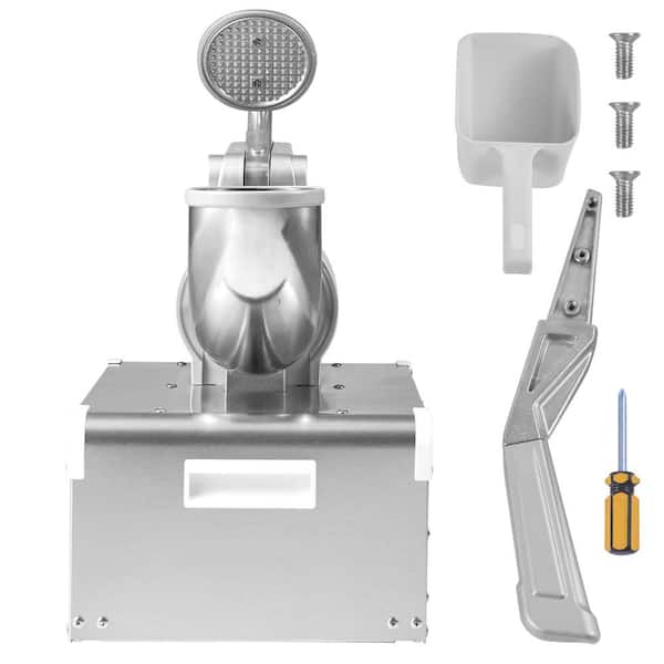 300-Watt Ice Crusher Machine, 10576 oz. Stainless Steel Snow Cone Machine with 661 lbs. Per Hour, 4 Blades Ice Shaver