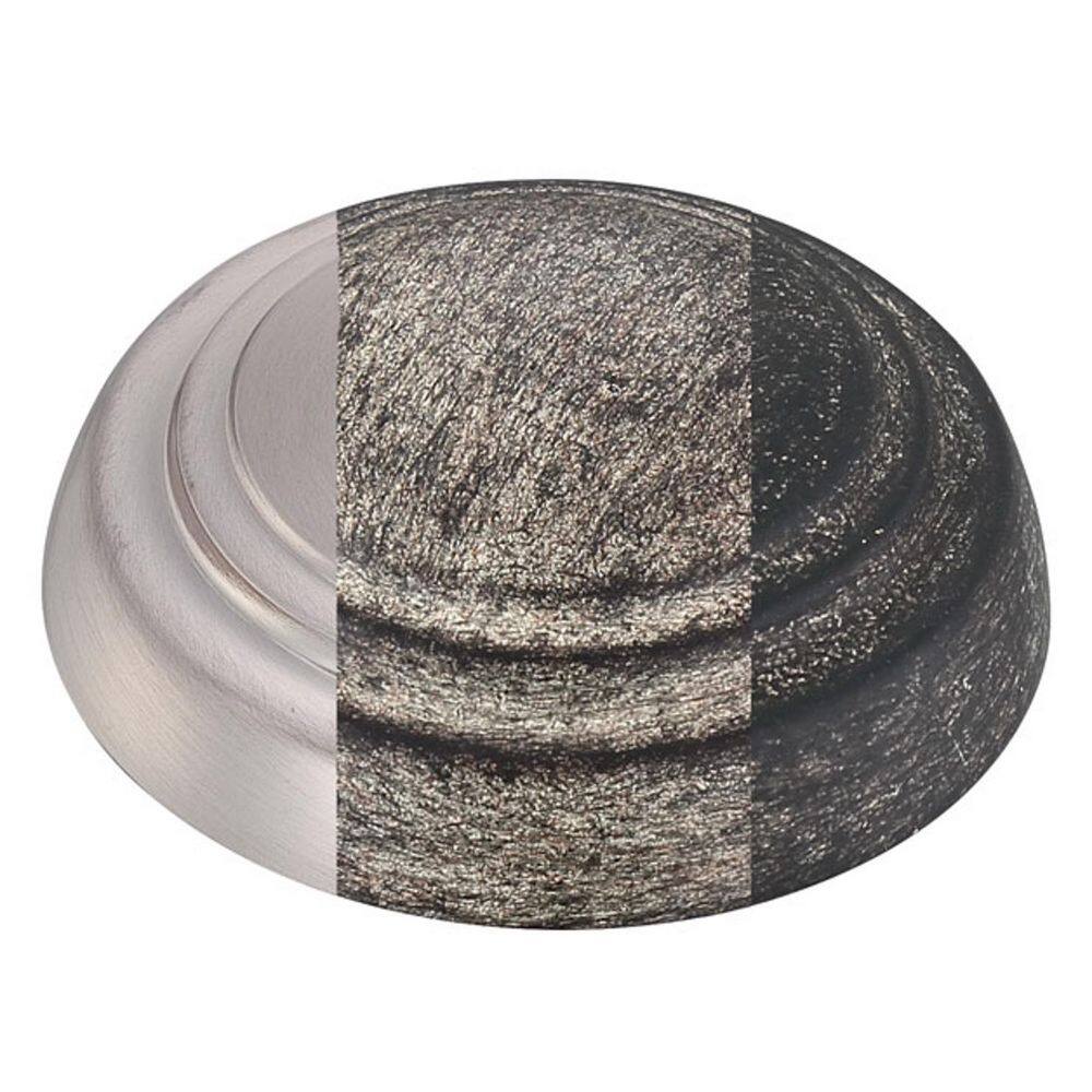Brushed Nickel and Stone Grey 2-Light Wall Sconce