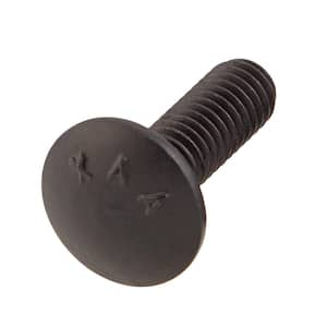 5/16 in. -18 x 1 in. Black Deck Exterior Carriage Bolt