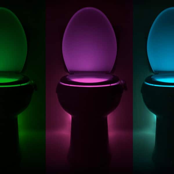 Illumibowl Motion Activated Toilet Led Night Light 857101004488 The Home Depot