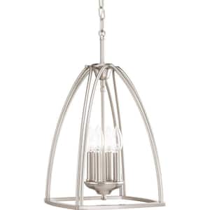 Tally Collection 4-Light Brushed Nickel Chandelier