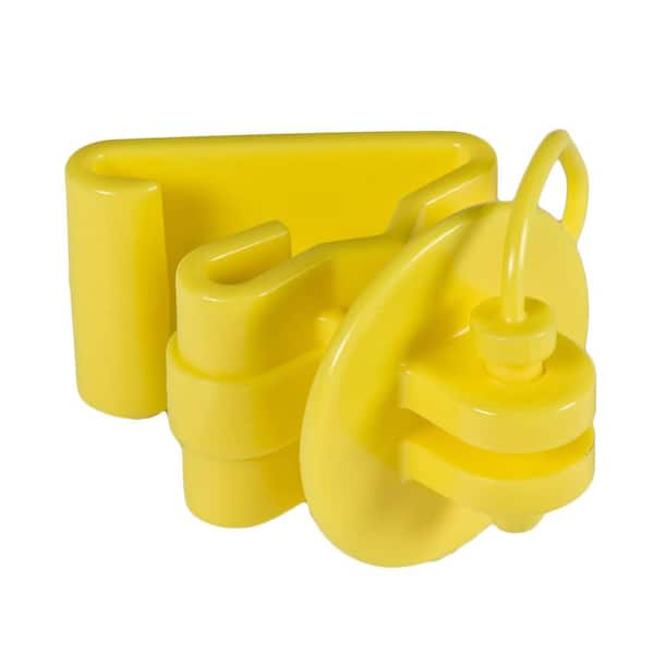 Zareba Itply-z Pin-lock T-post Insulator Yellow 25 per Bag for sale online 