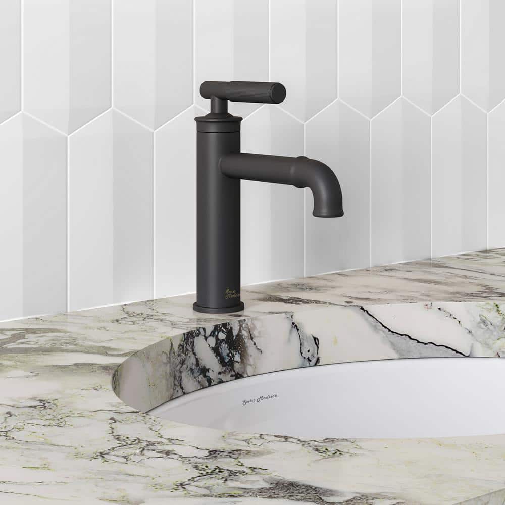 Avallon Single-Handle Single-Hole Bathroom Faucet in Matte Black price history on PriceWatchPro