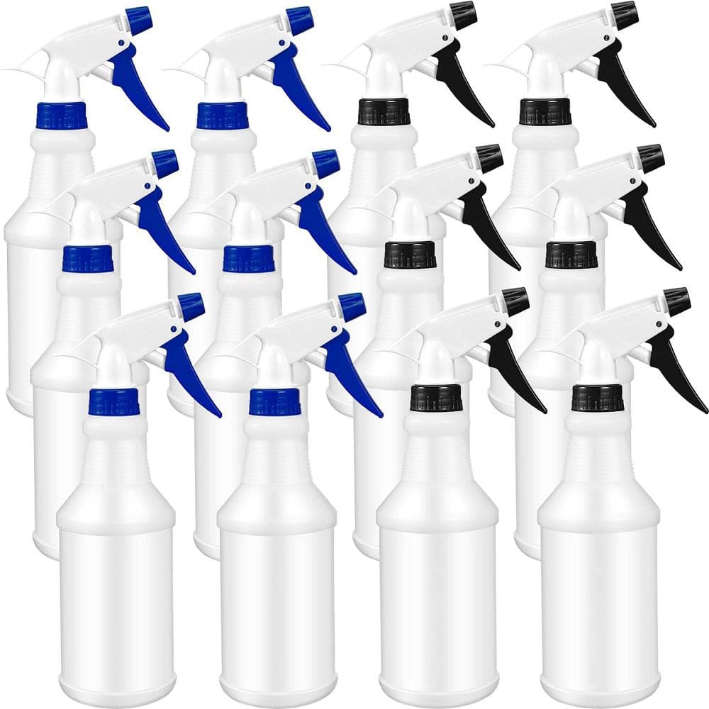 ITOPFOX 16 oz. Reusable Spray Bottle (12-Pack) HDPH032OT047 - The